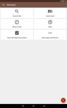 TAN Search, Application Status screenshot 7