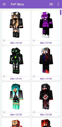 PvP Skins for Minecraft PE screenshot 2