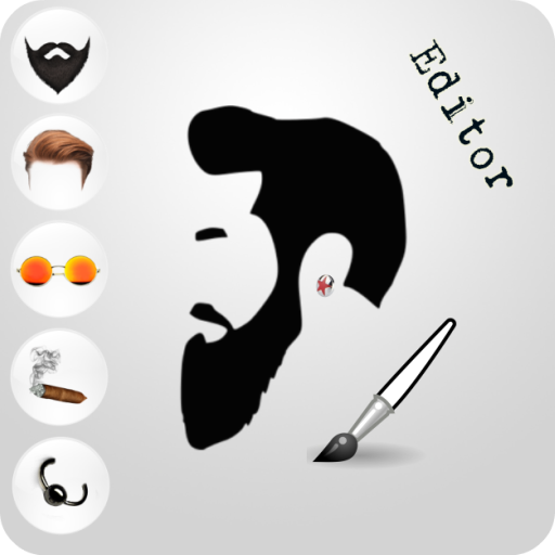 Man Photo Editor : Man Hair style &amp; Mustache icon