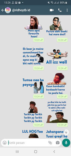 Sticker Wa Urdu Pashto WAStickerApps screenshot 3