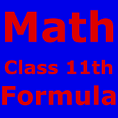 Maths formulas class 11th pdf icon