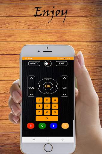Remote control for sony TV screenshot 1