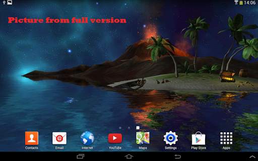 3D Volcano Live Wallpaper FREE screenshot 24