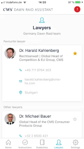 CMS Dawn Raid App screenshot 6