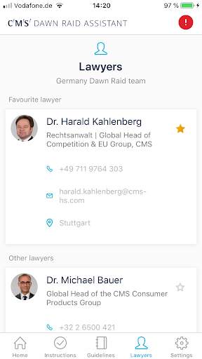 CMS Dawn Raid App screenshot 6