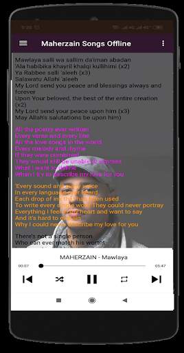 Maher Zain Song's Offline screenshot 6