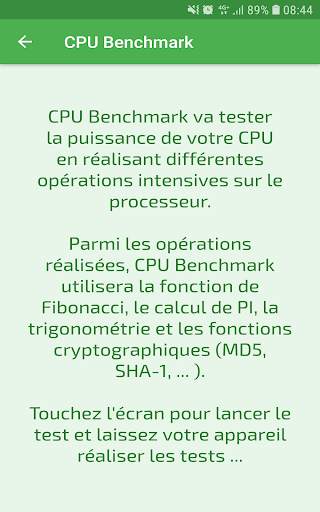 CPU Benchmark screenshot 10