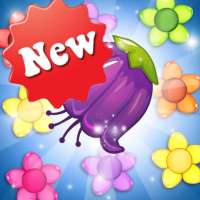 Flower Crush Jello – Match 3 Puzzle logo