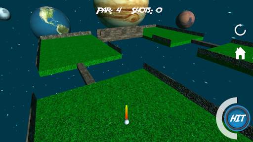 Mini Golf 3D in Space screenshot 2