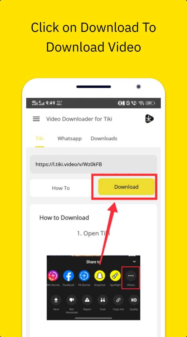 Video Downloader For Tiki screenshot 2