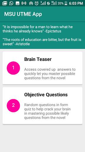 MSU JAMB CBT App screenshot 6