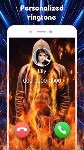 Color Call Flash: Call Screen Theme Ringtone Maker screenshot 4