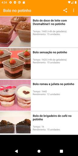 Bolo no potinho screenshot 2