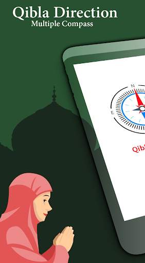 Find Qibla Compass for Namaz Qibla Direction 2020 screenshot 1