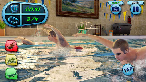 Swimming Pool Water Race Game screenshot 5