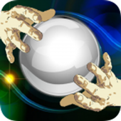 Bola de cristal broma truco icon
