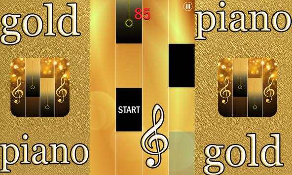 piano gold tiles screenshot 1