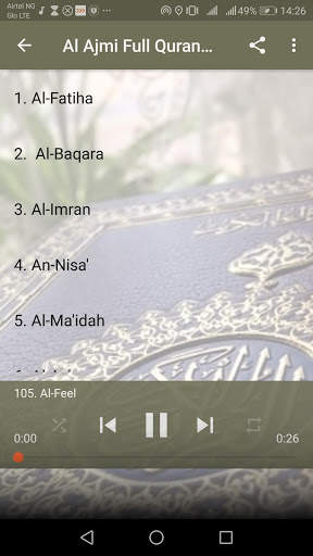 Sheikh Ahmed Al Ajmi Full Quran MP3 Offline screenshot 3