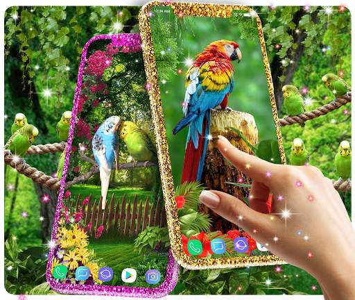 Live wallpapers birds screenshot 1