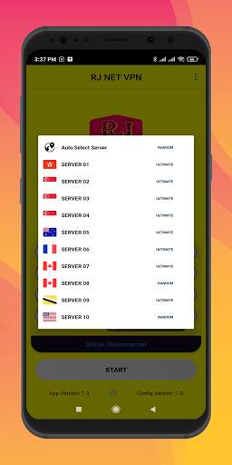 RJ Net VPN screenshot 4