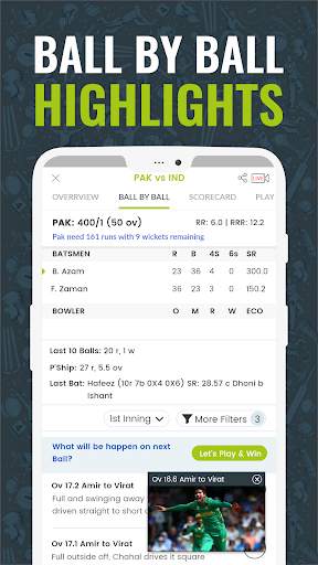 Cricingif - PSL 6 Live Cricket Score & News screenshot 3