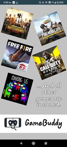 GameBuddy: Find Game friends near you(PUBG & All). screenshot 1