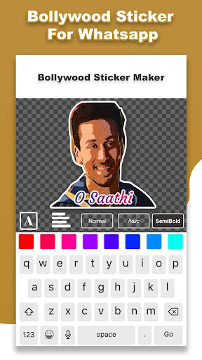 Bollywood Stickers for WhatsApp (WA-Sticker) screenshot 8