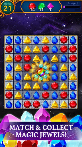 Jewels Magic: Mystery Match3 screenshot 1