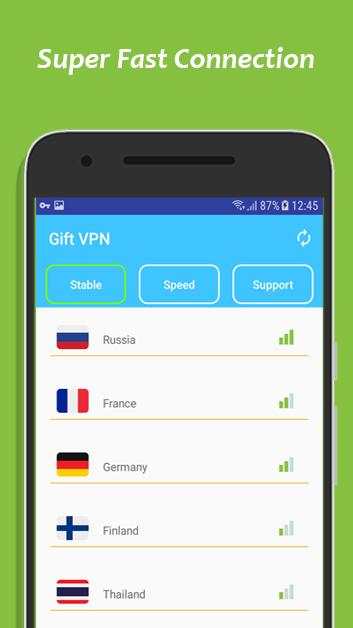 GIFT VPN - Unlimited VPN screenshot 2