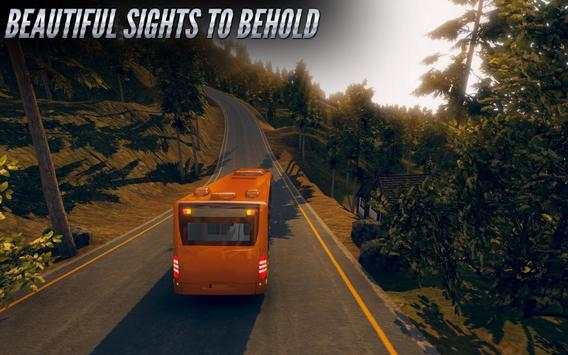 Euro Offroad Bus Mengemudi Simulasi Permainan 2019 screenshot 3