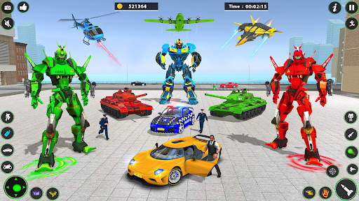 Stealth Robot Car Games 3d screenshot 8