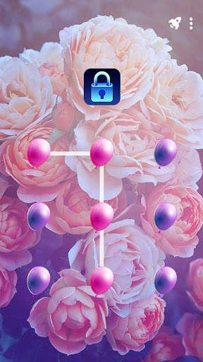White Rose - App Lock Master Theme screenshot 1