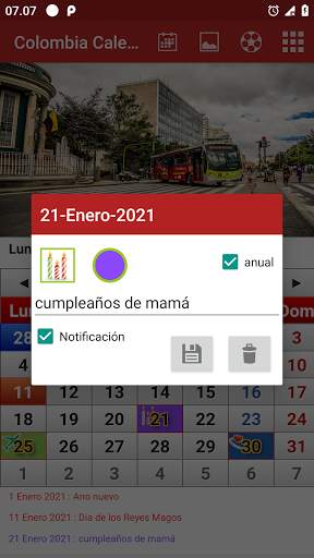 Colombia Calendario 2021 screenshot 2