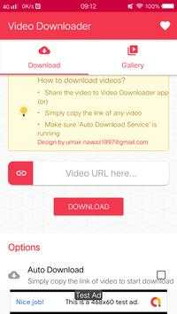 Video Downloader - Facebook screenshot 1