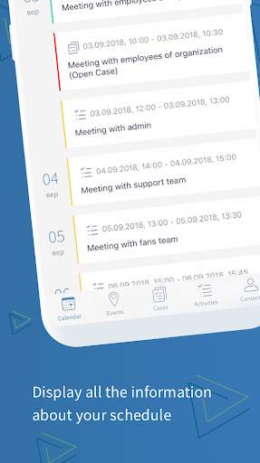 CiviMobile – l’application mobile pour CiviCRM screenshot 1
