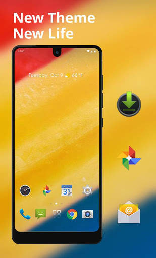 Theme for Moto C Plus HD Colorful wallpaper screenshot 1