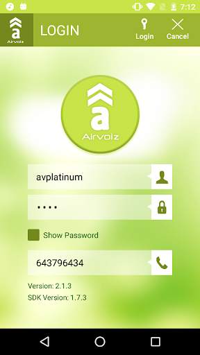 AIRVOIZ PLATINUM screenshot 2