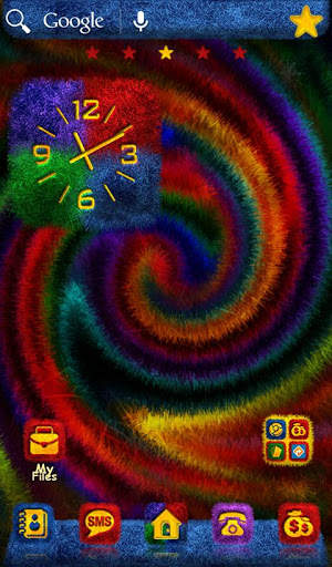 TSF NEXT ADW NOVA LAUNCHER FUZZY THEME screenshot 7