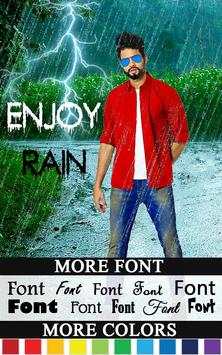 Rain Photo Editor 2019 screenshot 4