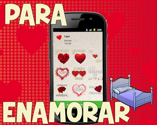 Stickers para Ligar screenshot 3