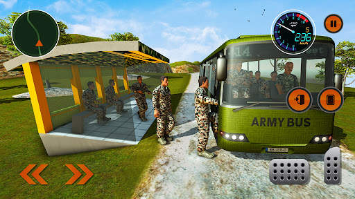 Army Bus Driving Simulator screenshot 3