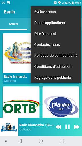 Bénin radios online screenshot 6