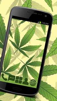 Weed Ganja GO Launcher Theme screenshot 1