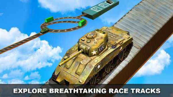 Extreme Impossible Army Tank Parking screenshot 1