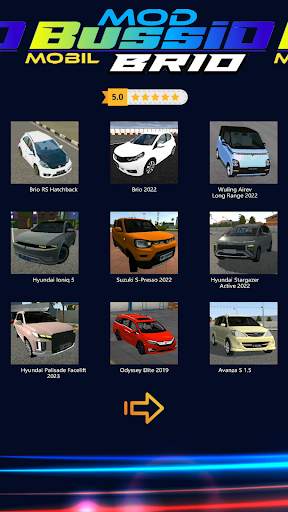 Mod Bussid Mobil Brioo screenshot 2
