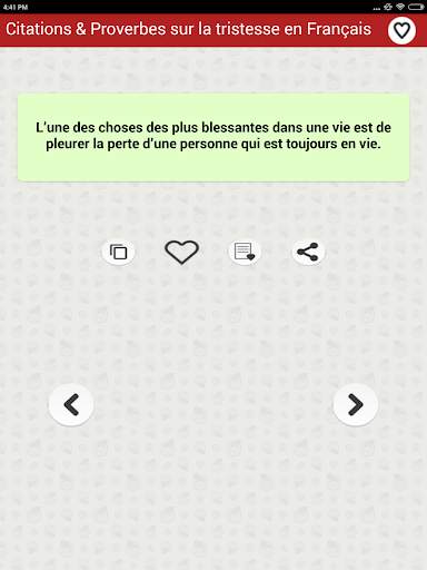 Citations Triste & Proverbes screenshot 9