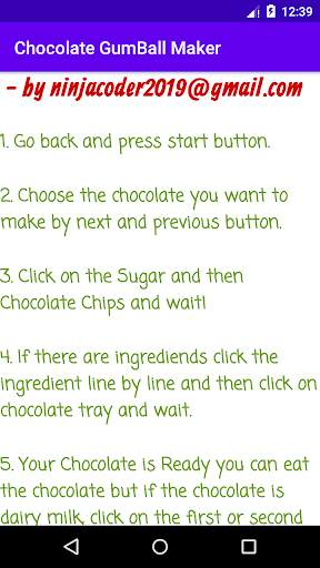 Chocolate GumBall Maker screenshot 2