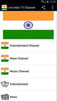Live India TV Channel screenshot 1
