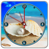 Pearl Clock Live Wallpaper icon