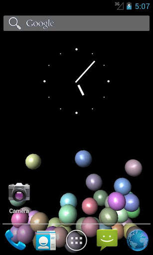Balls Live Wallpaper screenshot 2